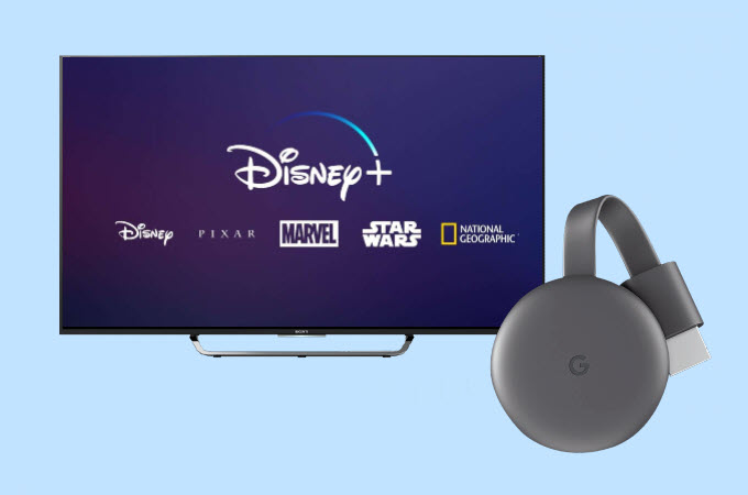 regarder Disney+ sur sa TV via chromecast