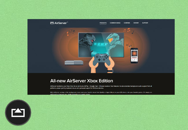 partager son écran iPhone sur la Xbox One via AirServer