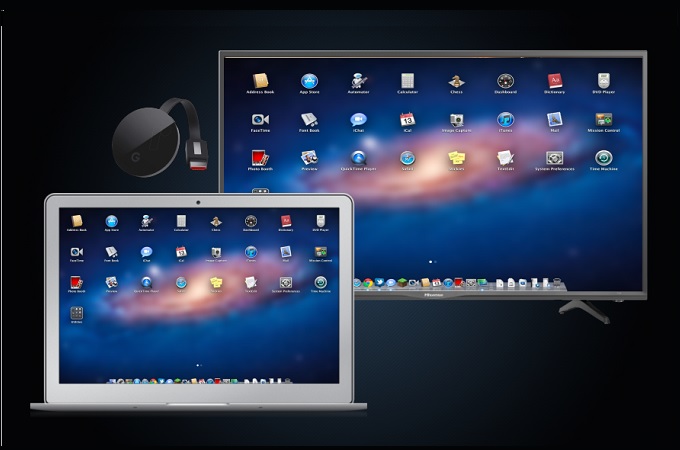 mettre en miroir l’écran Mac sur Chromecast