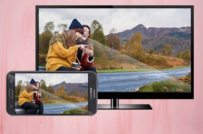 conectar un Samsung J7 a la TV