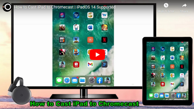blomst ægtemand Dodge Best Ways on How to Mirror iPad to Chromecast