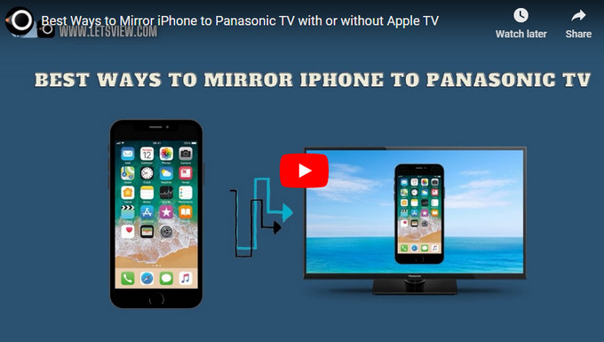 Como Espelhar iPhone na TV Panasonic