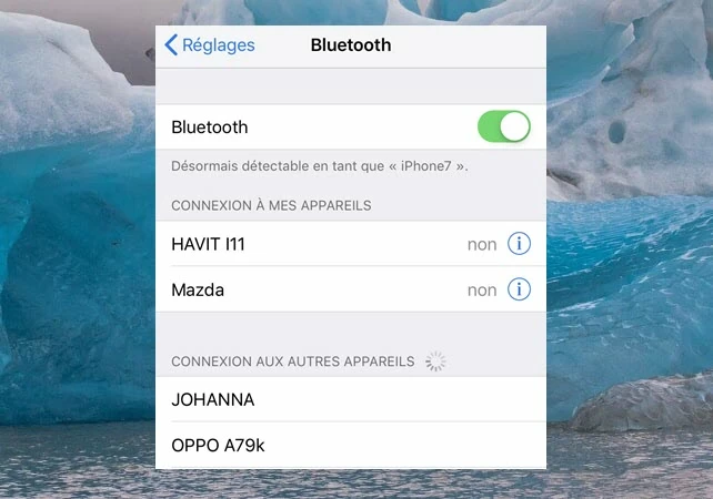 Accédez à l'iPhone depuis un PC