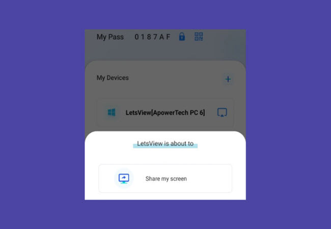 letsview select available devices