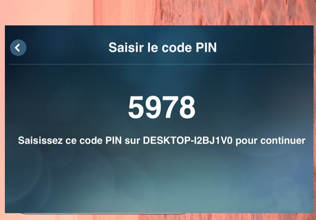 code PIN