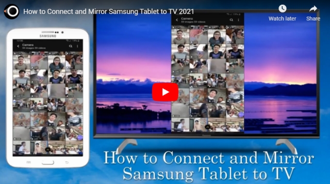 Top 3 Ways to and Mirror Samsung Tablet to TV