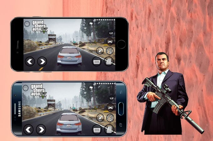 jouer à GTA 5 sur Android et iOS
