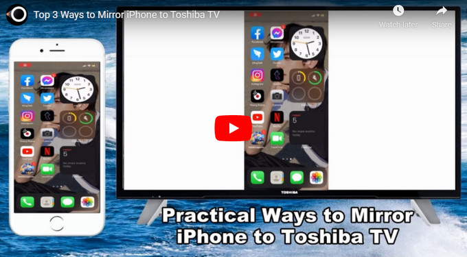 Toshiba Screen Mirroring App  Cast to Toshiba TV Wirelessly