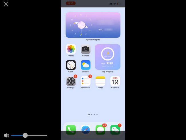iPhone screen mirroring to iPad