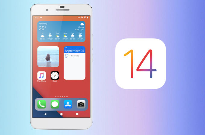 installer iOS 14 sur Android