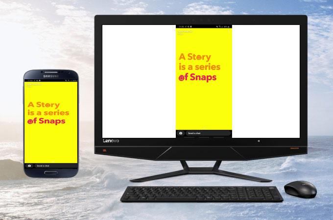 watch SnapChat on PC