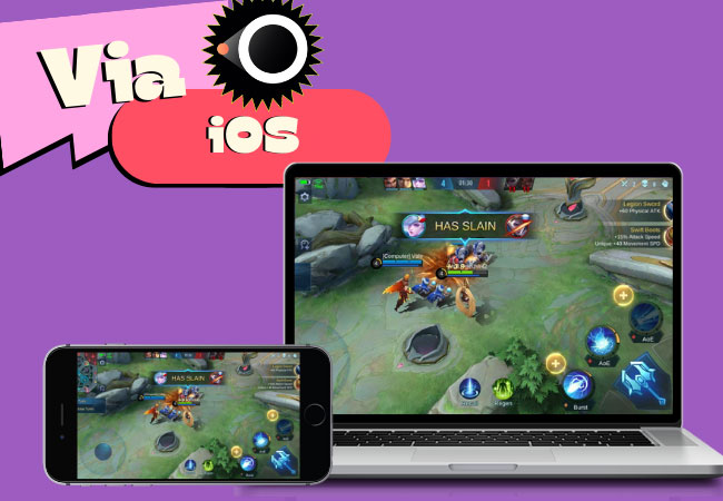 stream mobile legends from iphone to pc