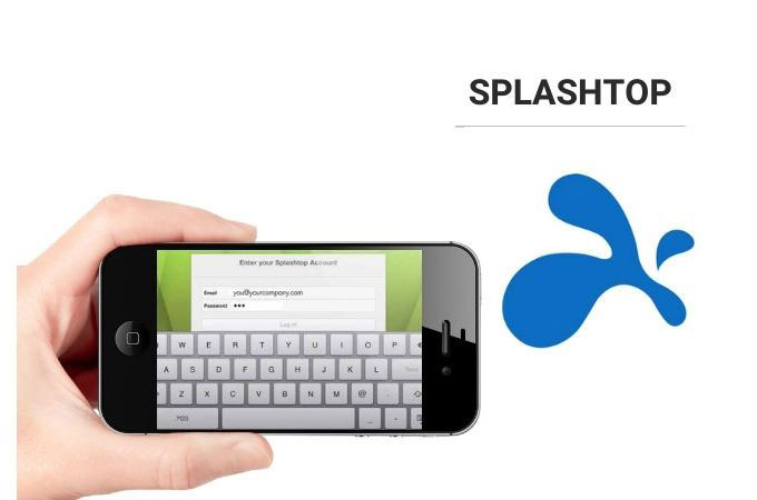 cubierta splashtop control pc desde iphone