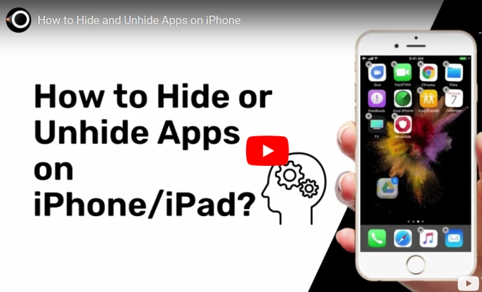 hide app on iPhone