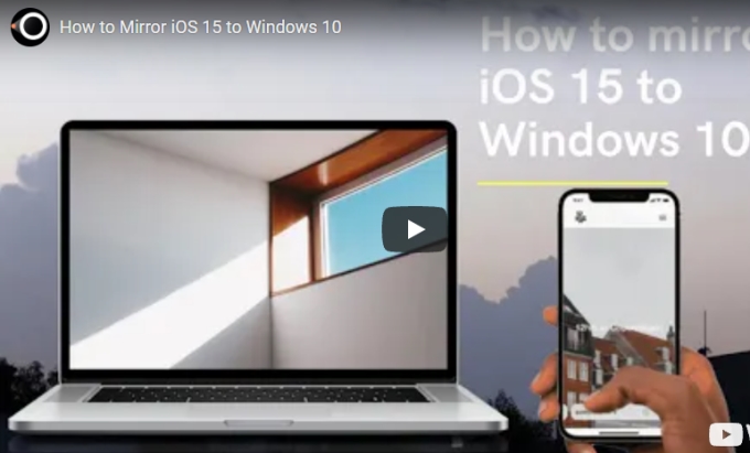 mirror iOS 15 to Windows 10