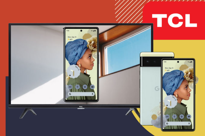 miroir son Android sur une TV TCL