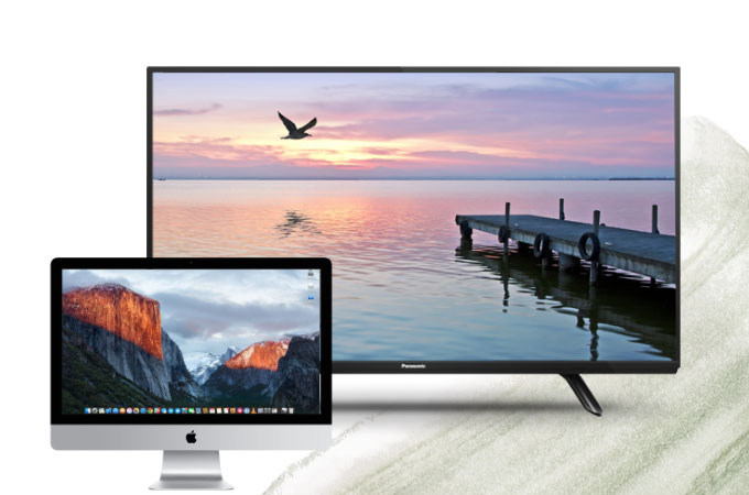 Mirror Mac to Panasonic TV using mirroring tools