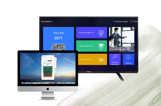 Connect Mac to Panasonic TV using apowermirror