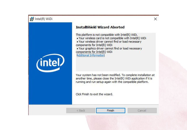logiciel Intel WiDi