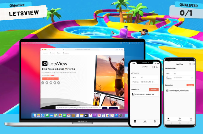 letsview on mac and phones