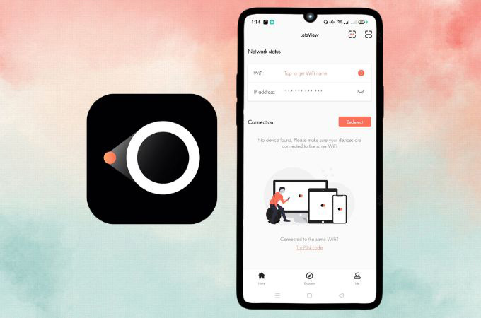 mirror app for Redmi Phone using letsview