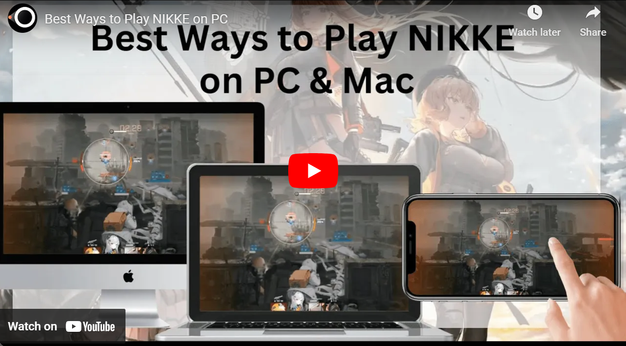play nikke on pc and mac