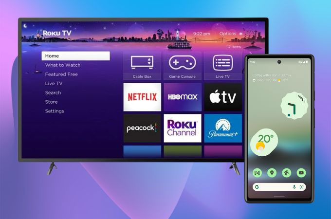 cast pixel to roku featured image