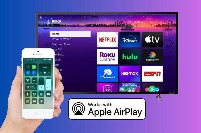 how to use Airplay on Roku TV