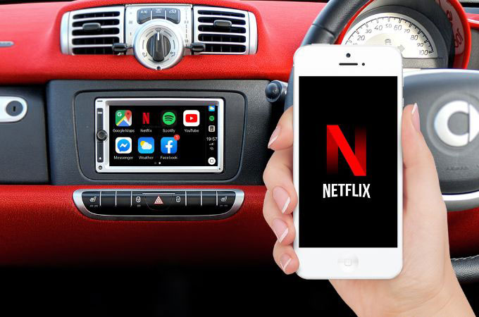 regarder Netflix sur CarPlay