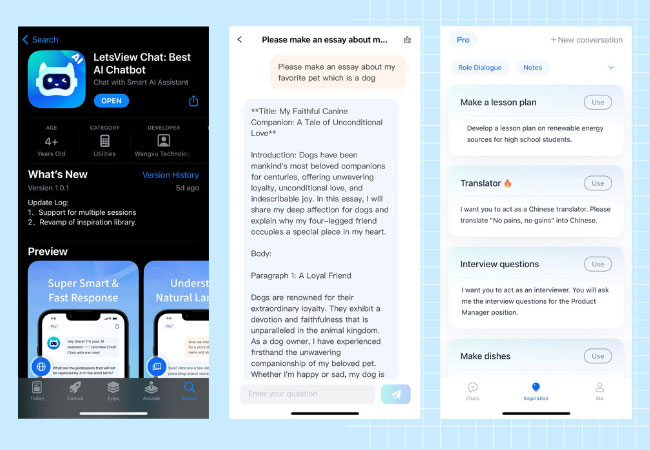 chatbot for iphone 