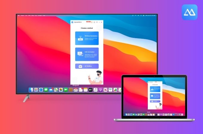 connecter Mac à TV Samsung avec ApowerMirror