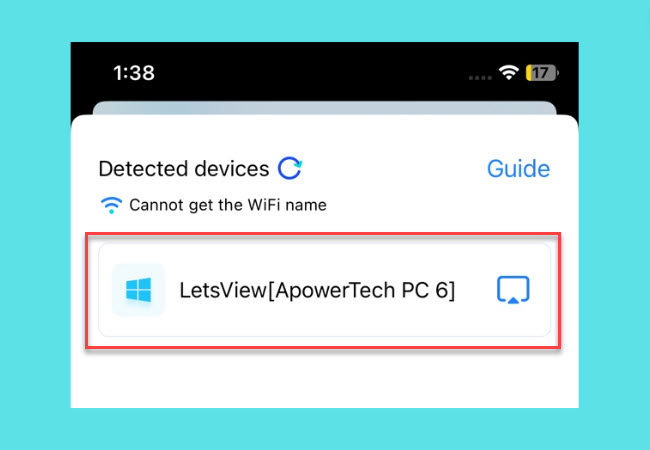 letsview select devices