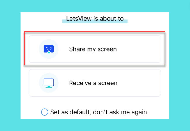 letsview share screen
