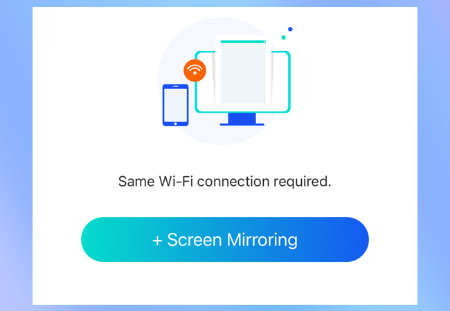 connect to same network