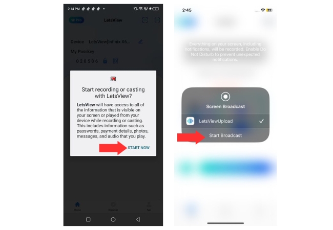 how to screen share on discord mobile