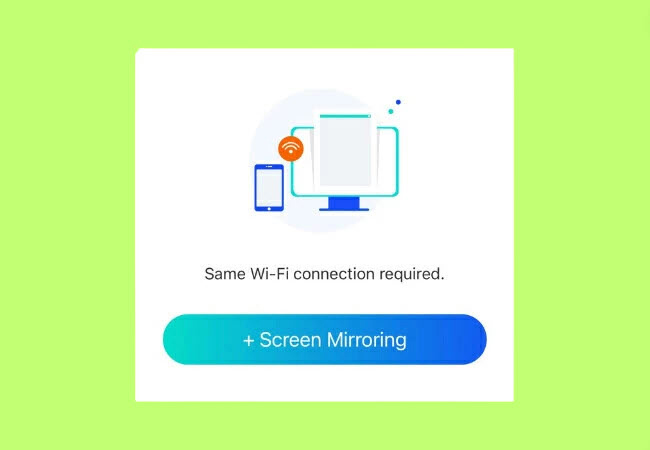 screen mirror iPhone to Google TV