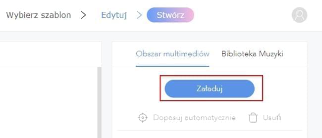 załadować zdjęcia