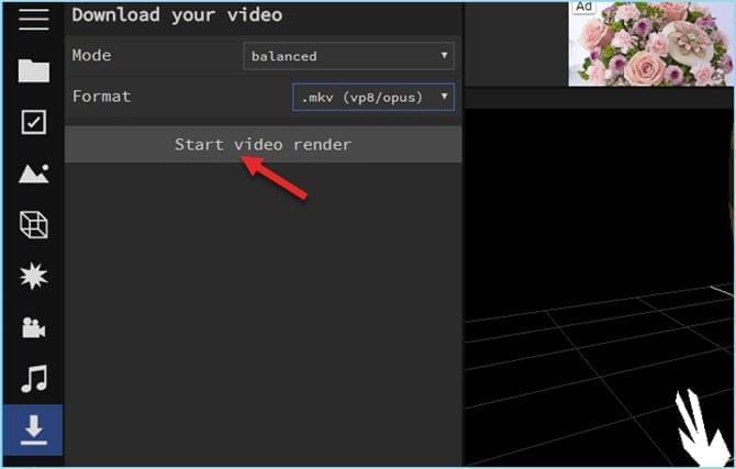 start video render