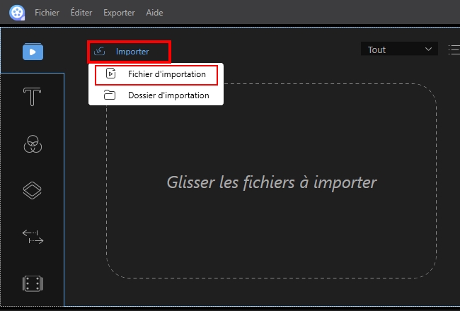 importer fichiers