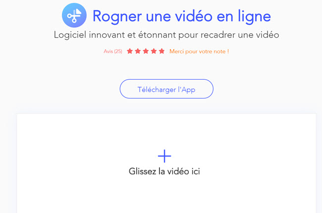 rogner une vidéo en ligne