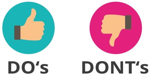 do's and don'ts