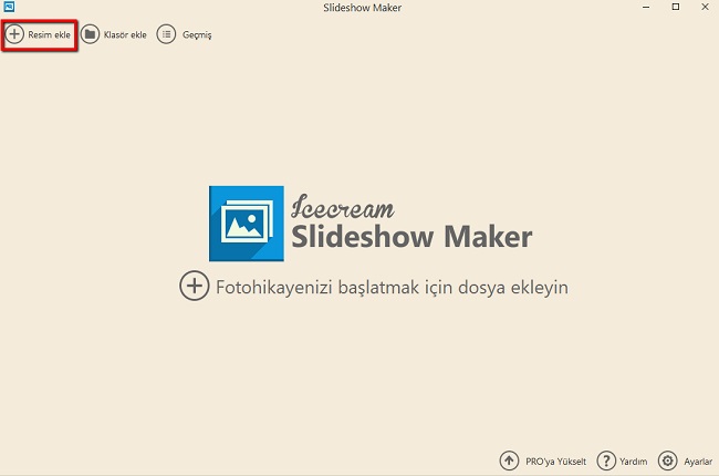 slideshow maker tur
