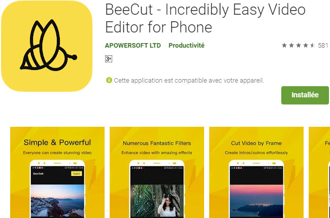 application BeeCut