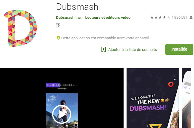 application dubsmash