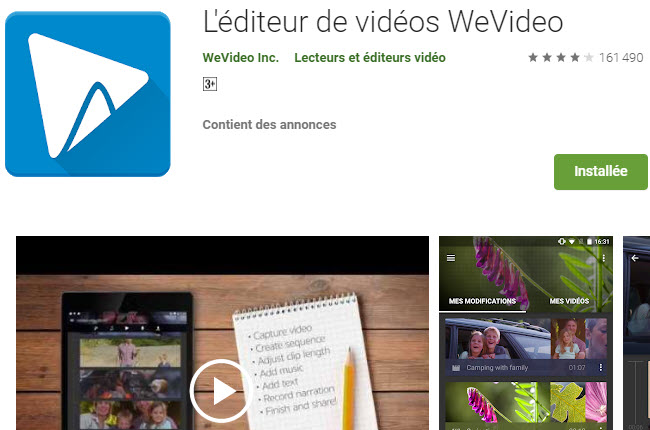 application wevideo