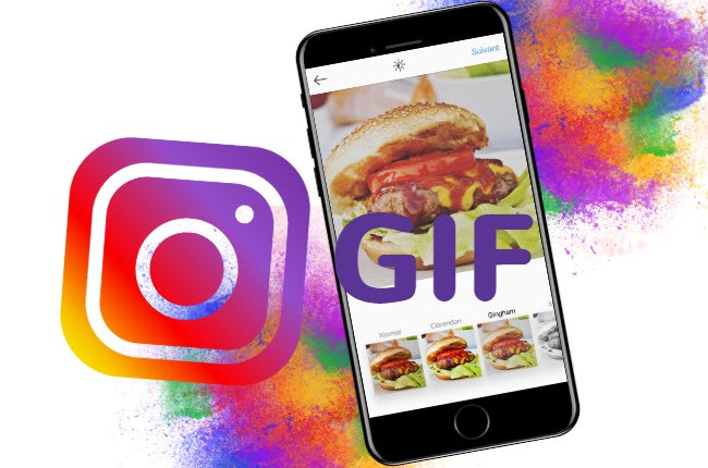 créer un GIF sur Instagram