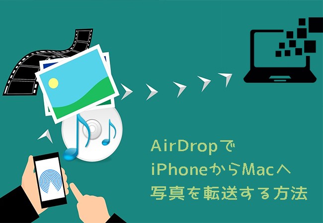 AirDropを使ってiPhoneからMacへ写真を転送する方法