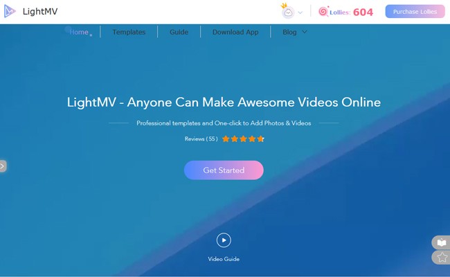LightMV Love video Maker