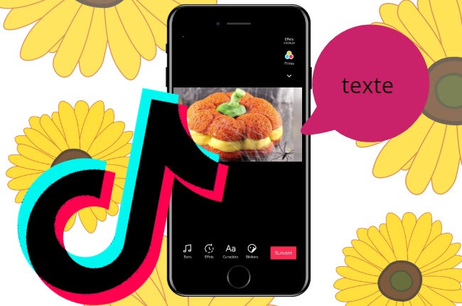 ajouter du texte sur tiktok