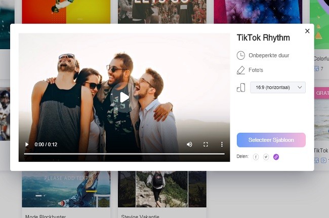 How to make Tik Tok video with photos